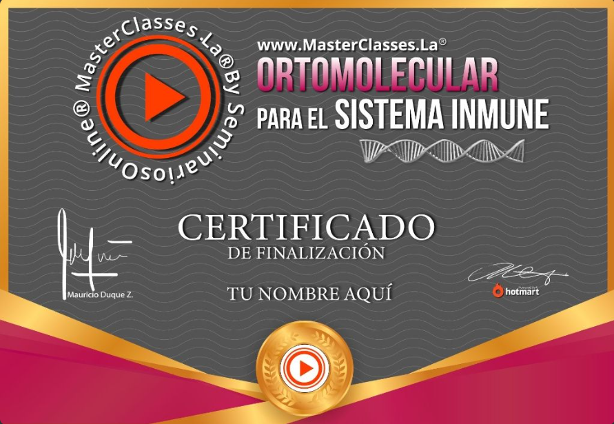 Certificado de finalización